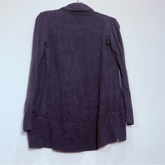 Barefoot Dreams Cozychic Lite Circle Cardigan in Black Size XS/S - Picture 4 of 5